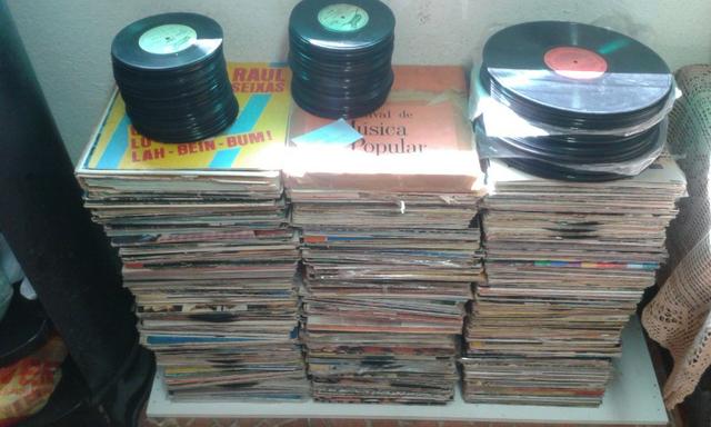 Disco de venil 800 discos por R$ 