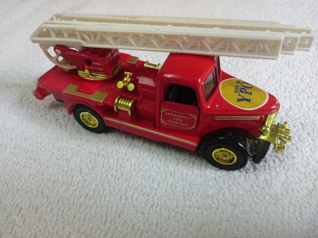 Miniatura caminhão dos bombeiros