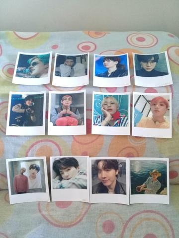 Polaroides do BTS variadas