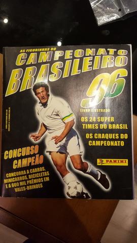 Álbum Campeonato Brasileiro 96 completo