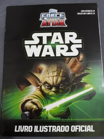 Álbum de figurinhas Star Wars Force Attax (vazio)