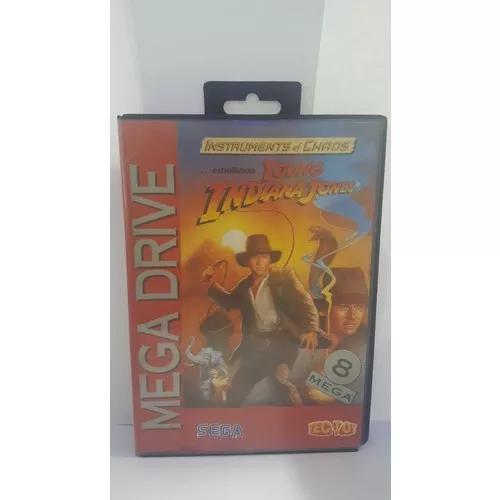 Caixa Indiana Jones Mega Drive Original