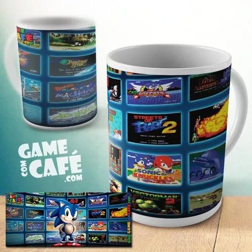 Caneca Mega Drive Games - Sonic