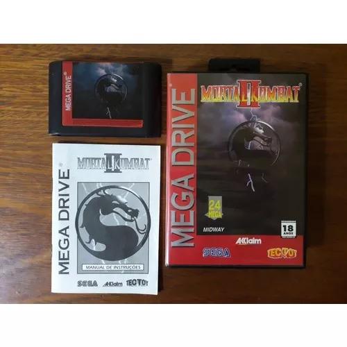 Jogo Mortal Kombat Ii Mega Drive Original Sega Tec Toy