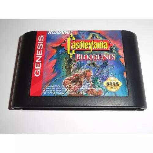 Linda Castlevania Bloodlines Sega Mega Drive Genesis Orig
