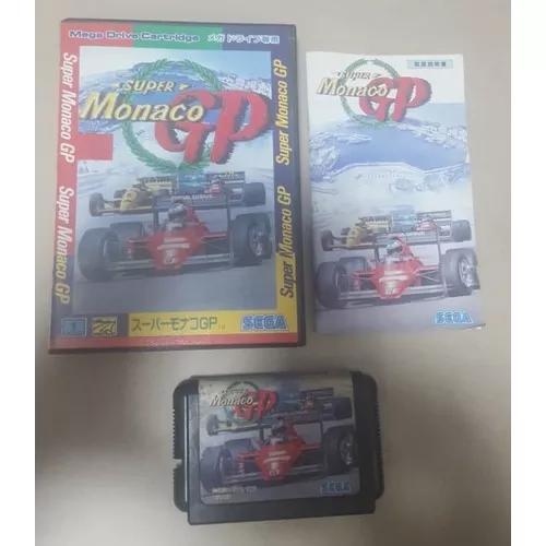 Mega Drive Jogo Original Completo Super Monaco Gp Japones