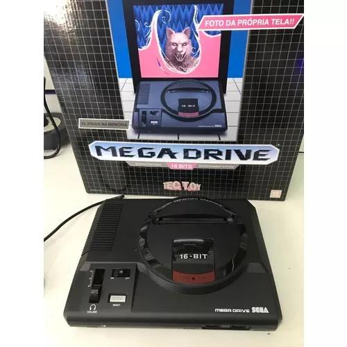 Mega Drive Tectoy 22 Jogos, 2 Controles, Cartucho Original