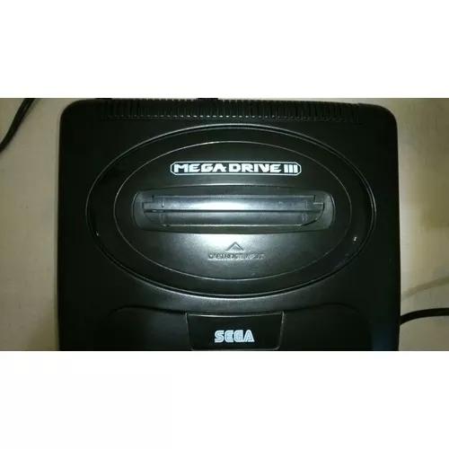 Megadrive 3 Sega Original Com 30 Jogos Na M