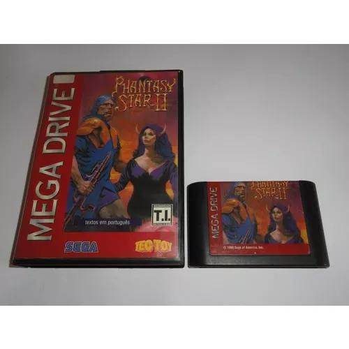 Raro Phantasy Star 2 Tectoy Sega Mega Drive Original Salvand