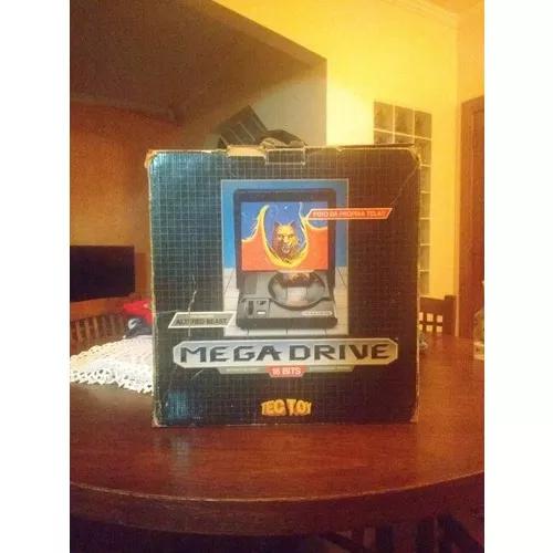 Video Game Mega Drive Tectoy Completo (leia A Descrição)