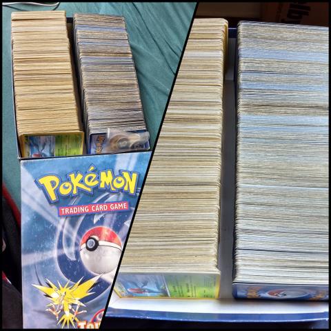 796 Cards Pokémon TCG - Antigas Edições