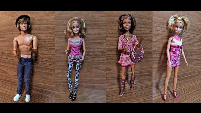 Bonecas Barbies Fashionista, Coleção Mattel, , RJ