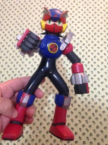 Boneco Megaman Nt Warrior Double Soul Mattel Usado Ler R$68