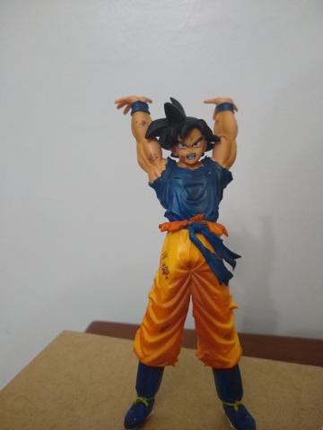 Boneco do Goku (15 cm) em resina - Genkin Dama, Dragon Ball