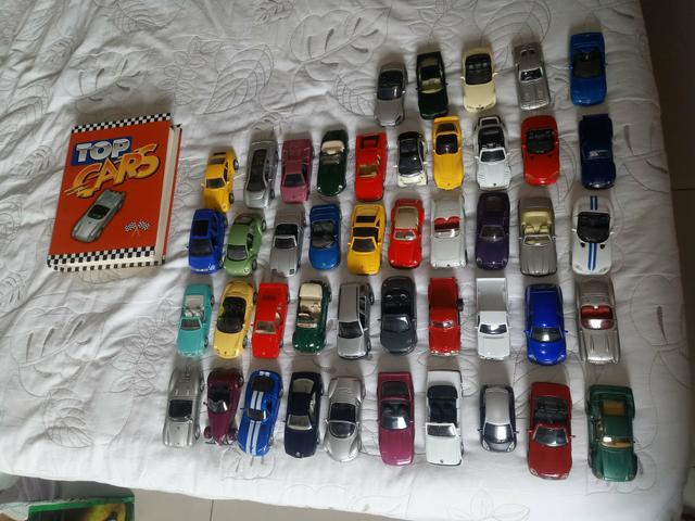 Coleção miniaturas top cars