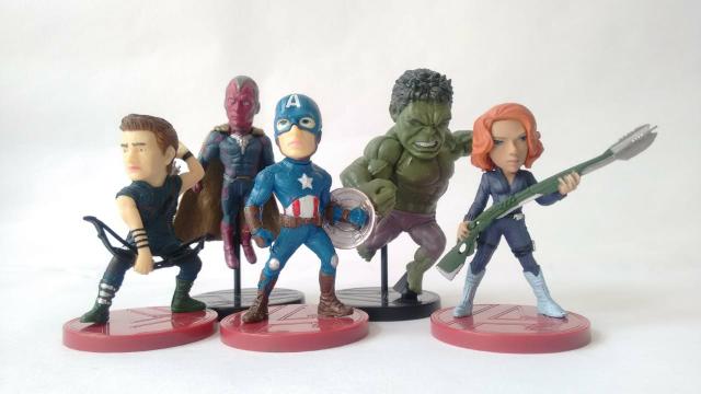 Conjunto Miniaturas Vingadores