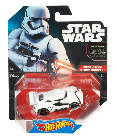 Hot Wheels star whars stormtrooper first order