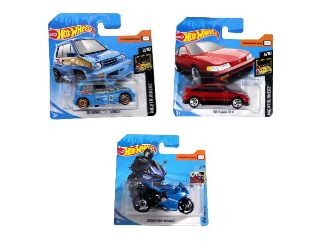 Kit Com 3 Miniaturas Hot Wheels Variados