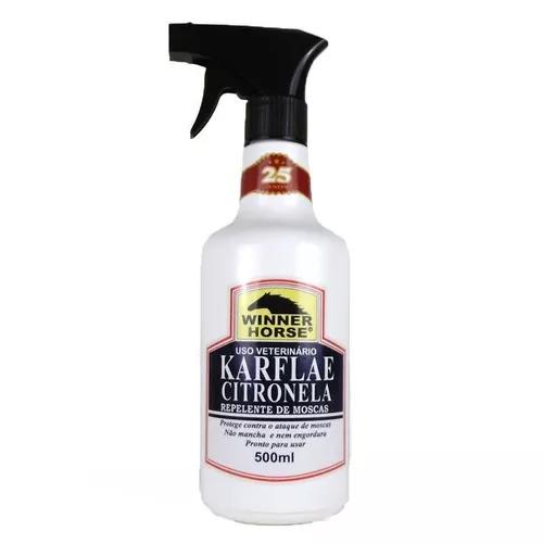 Repelente De Moscas Para Cavalo Karflae Citronela 500ml