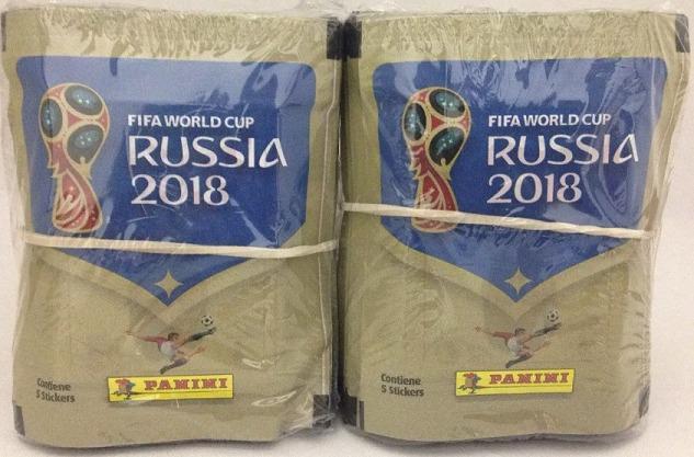  figurinhas do Album da Copa do Mundo Rússia 