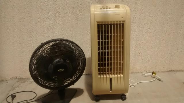 Climatizador umidificador de ar komeco + ventilador FAET