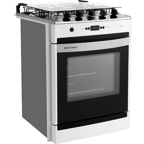 Fogão de Embutir Brastemp BYO4T - 4 Bocas - Branco - com