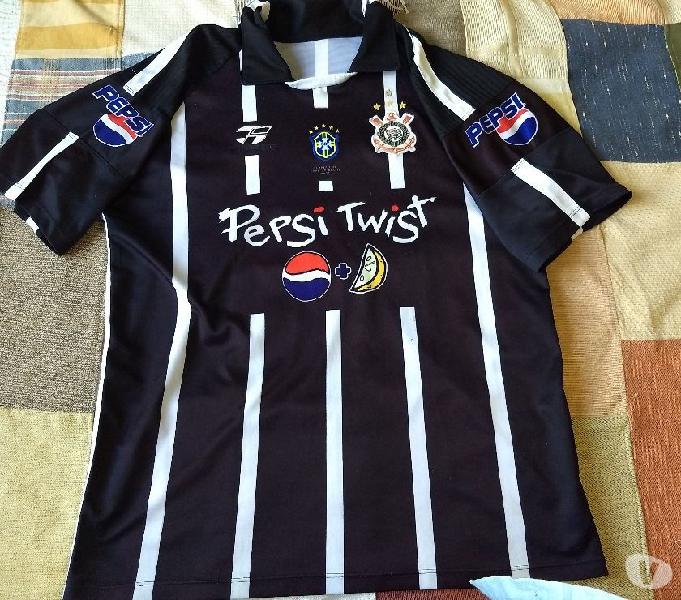 Camisa de futebol Corinthias Patch Campeão Copa do Brasil