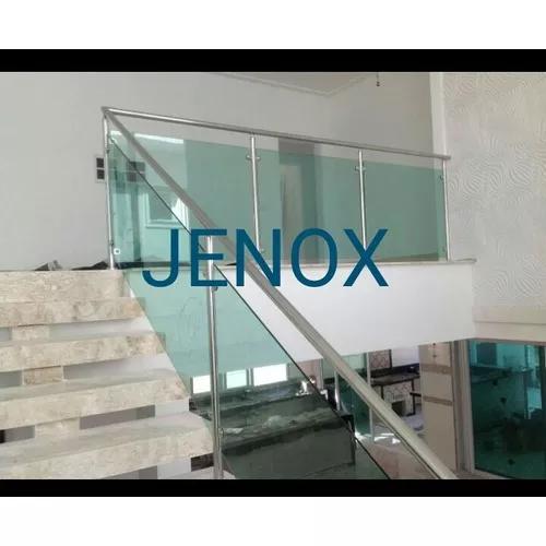 Corrimão Inox, Inox/vidro Jenox Innovare