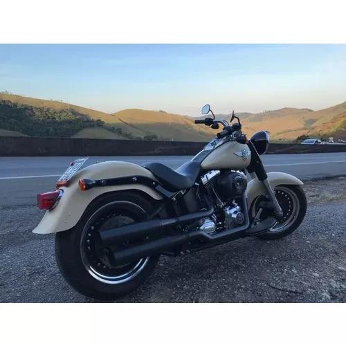 Harley Davidson 1600cc, Fat Boy 2014, Raridade, Abs