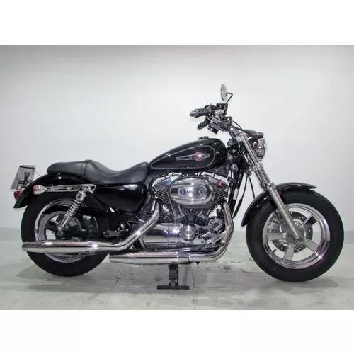 Harley-davidson Sportster 1200 Xl Custom 2012 Preta