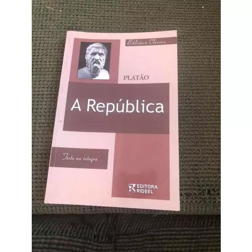 Livro Platão A República.