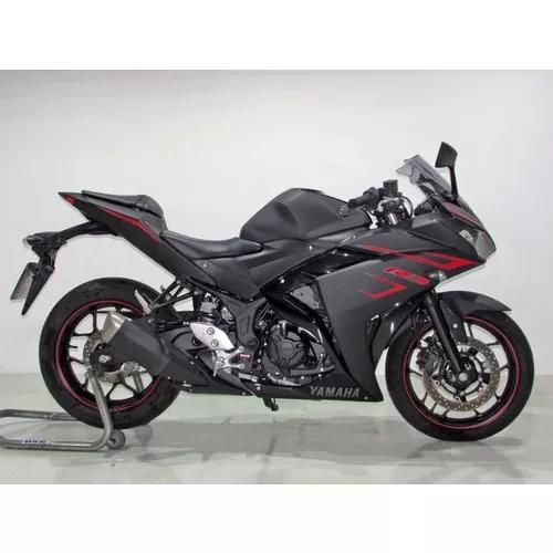 Yamaha Yzf R3 Abs 2018 Preta