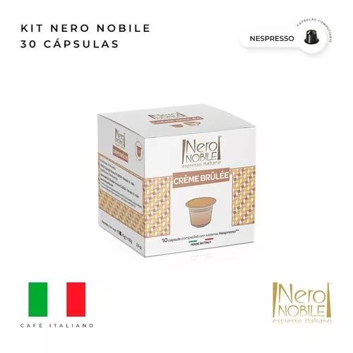 30 Capsulas Crème Brulee Nero Nobile-compativel Nespresso