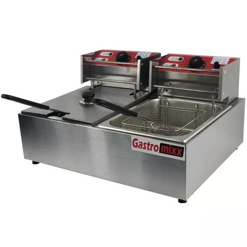 Fritadeira Eletrica Industrial 12 L Com Tampa - Gastromixx