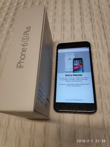 IPhone 6S Plus 64GB cinza espacial - usado, bateria nova