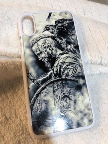IPhone X capa case Vikings Ragnar