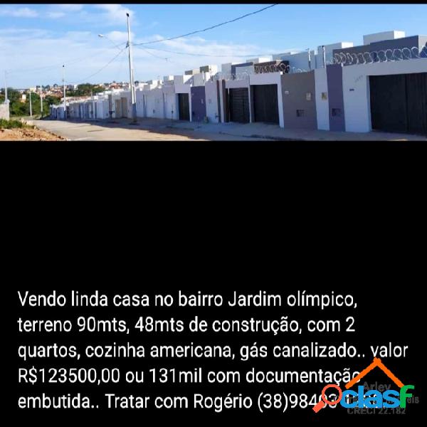 Jardim Olímpico, casa nova nos padrões da C.E.F