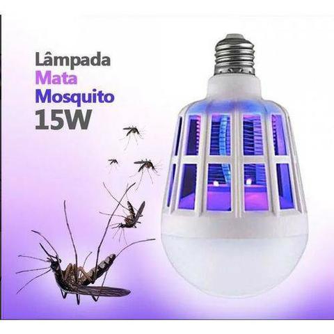 Lampada LED 15w 2 em 1 Mata Mosquito - LAN-Z - Inova