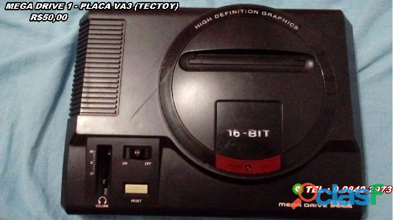 Mega drive placa va3 tectoy (leia descrição)