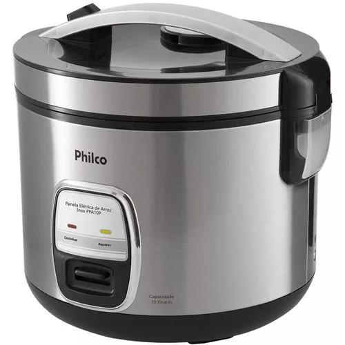 Panela De Arroz Elétrica Philco Ppa10p 10 Xícaras, Inox