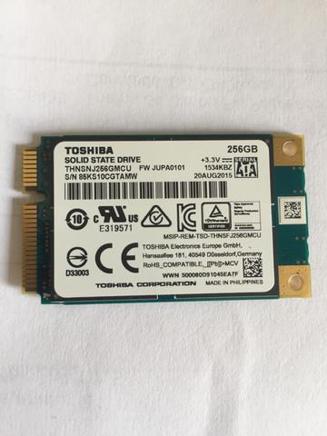 SSD TOSHIBA mSata 255gb 6gb/s original + garantia