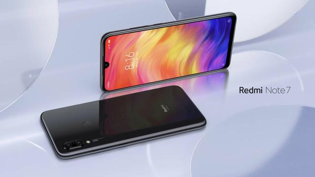 Smartphone Redmi Note 7 Black câmera 48mp+5mp lacrado