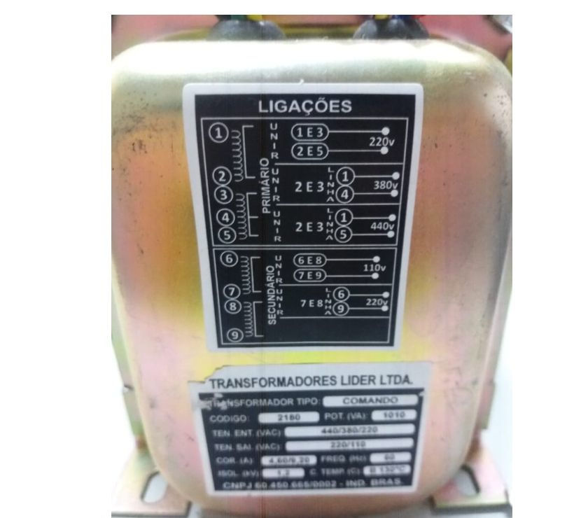 Transformador 220v para 110v