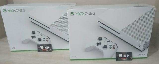 Xbox One S Versão 1TB, Novo lacrado com Nota Fiscal