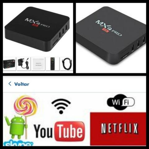 Converta Sua Tv Em Smart Tv Box Mxq-Pro 4k 2gb Ram 16gb Novo