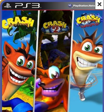 Crash Bandicoot trilogia PS3