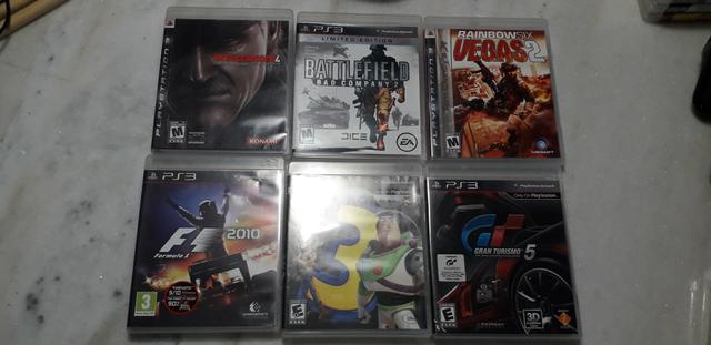Jogos PS3 (Usado) - Diversos títulos