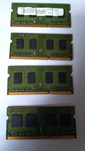 Memória ram ddr3 / ddr 2