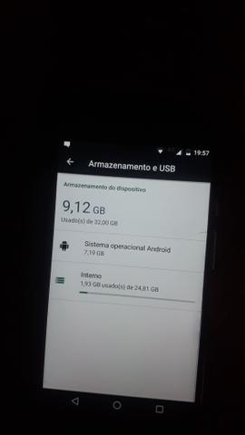 Moto x2 32GB com um trincado na Tela mais está funcionamdo