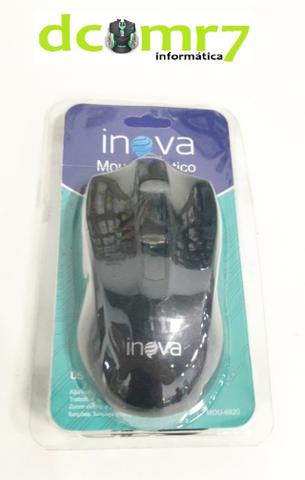 Mouse Óptico Usb Com Fio Inova